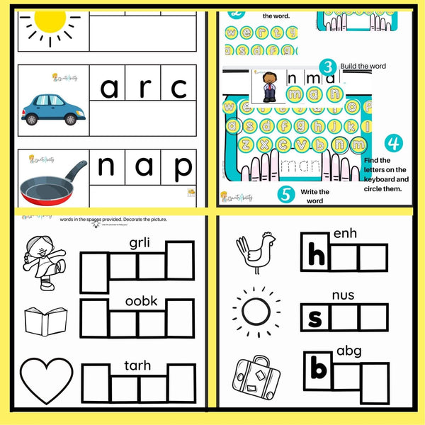 Let's Write: Shuffle Words and Sentences. WriteAbility