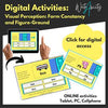 Visual Perceptual Skills: Form Constancy and Figure Ground Nr. 3 (Digital Activity) WriteAbility