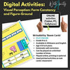 Visual Perceptual Skills: Form Constancy and Figure Ground Nr. 3 (Digital Activity) WriteAbility
