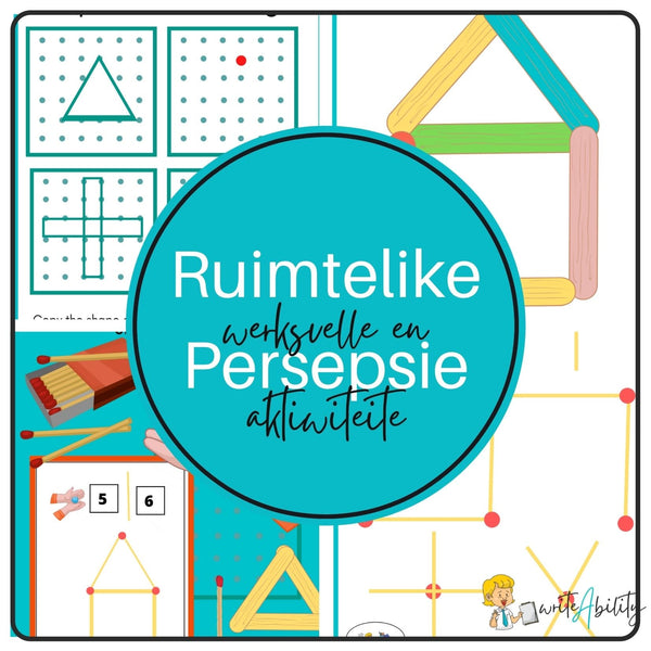 Ruimtelike Persepsie: Arbeidsterapie Mega Bundel WriteAbility