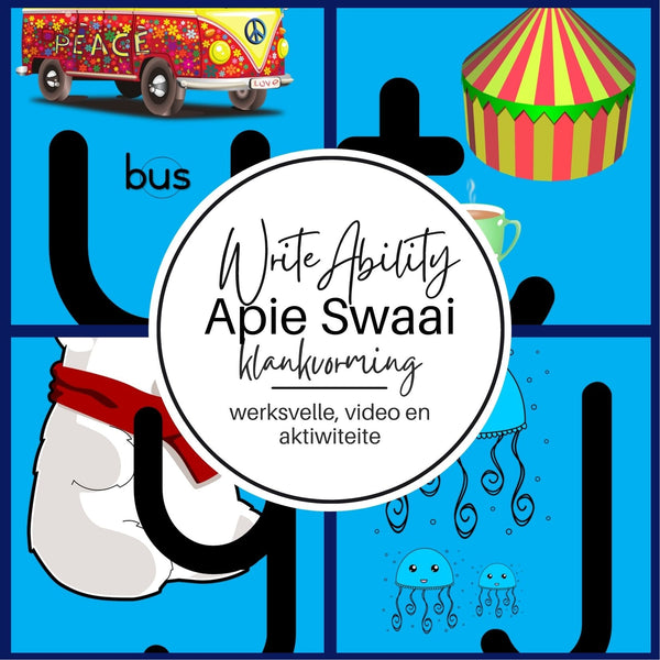 Handskrif: Klankvorming (Apie-swaai) WriteAbility