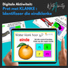 Pret met KLANKE: Identifiseer die eindklank (Digitale/AANLYN aktiwiteit) WriteAbility