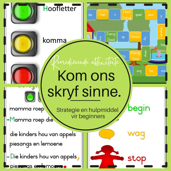 Kom ons skryf sinne: Remediërende strategie en aktiwiteite. WriteAbility