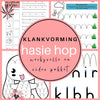 Hasie Hop Klankvorming Pakket WriteAbility