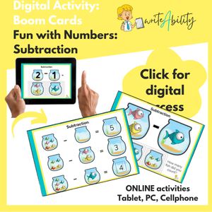 Fun with Numbers: Subtraction (Digital /Online Activity). WriteAbility