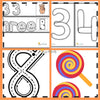 Fun with Number Names 1-10 : Flashcards, Playdough and Tracing Activities. WriteAbility