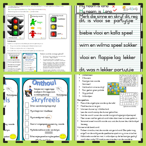 Kom ons skryf sinne: Remediërende strategie en aktiwiteite. WriteAbility