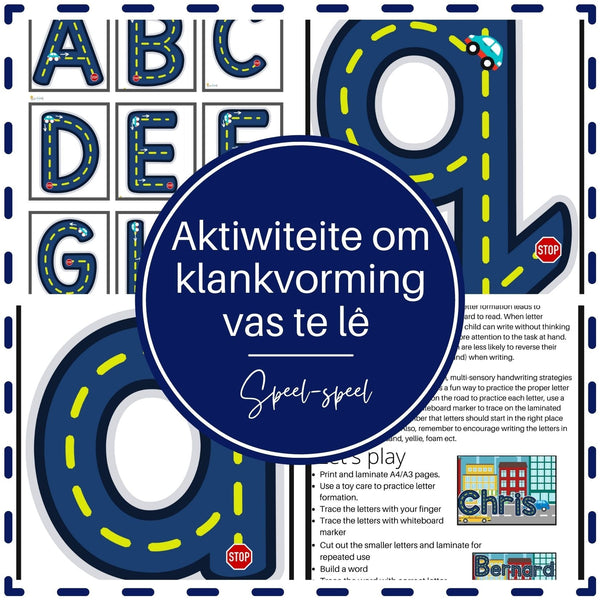 WriteAbility: 'Kom ons Skryf' Pakket. WriteAbility