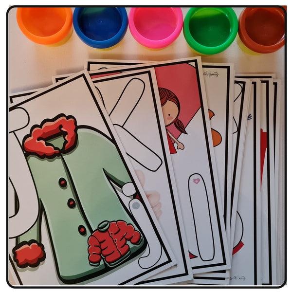 Activity Set: Playdough Alphabet /Alfabet klanke WriteAbility