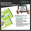 Visual Perceptual Skills: Visual Discrimination Nr. 1(Digital Activity) WriteAbility