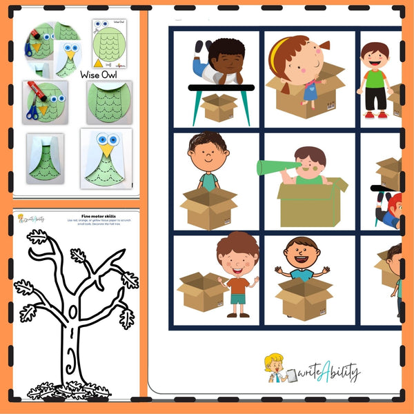 Autumn: Perceptual and fine motor activities WriteAbility