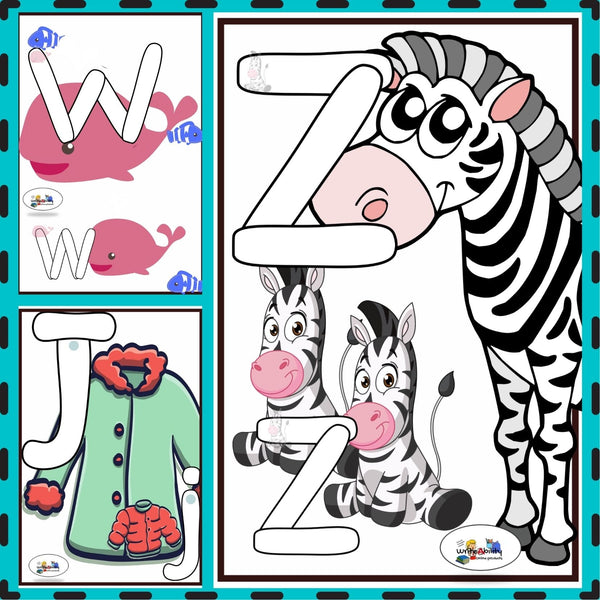 Playdough Alphabet Letters / Speelklei Alfabet Klanke WriteAbility