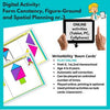 Visual Perception: Form Constancy and Spatial Planning. Nr.3 (Digital Activity). WriteAbility