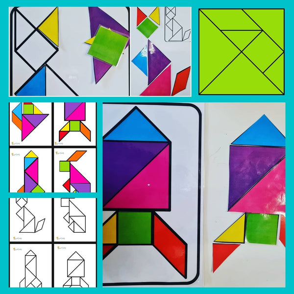 Spatial Planning: Tangram Puzzles WriteAbility