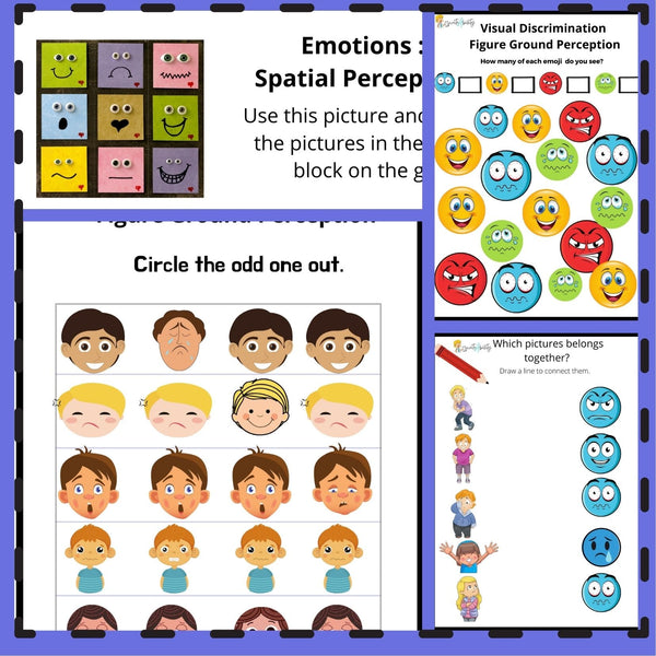 Emotions: Perceptual Activities and Worksheets WriteAbility