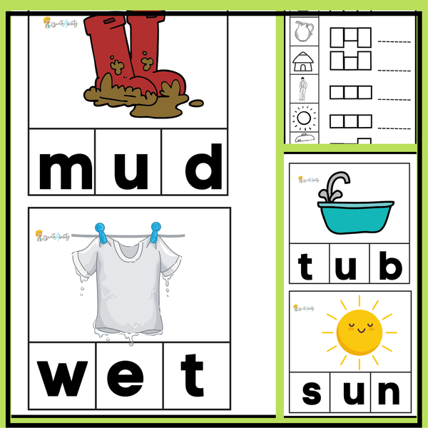 Let's Write 3 Letter Words-Activities and Worksheets WriteAbility