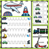 Transportation: Perceptual Activities, Games and Worksheets WriteAbility
