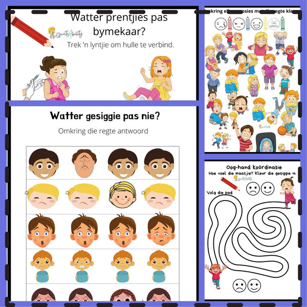 My Emosies: Werksvelle en Aktiwiteite WriteAbility