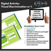Visual Perceptual Skills: Visual Discrimination Nr. 1(Digital Activity) WriteAbility