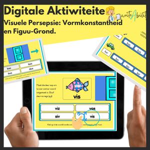 Visuele Persepsie: Vormkonstandheid en Figuur-grond Persepsie (Digitale Aktiwiteit). WriteAbility