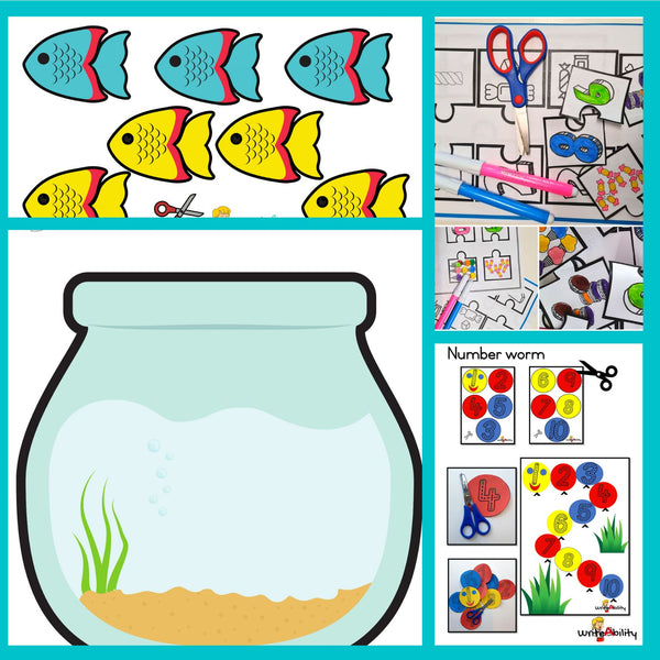 Number Games: Fun Activities to develop number concepts (Number 1 to 10) Activities WriteAbility