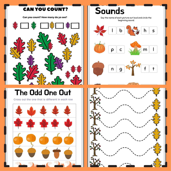 Autumn: Perceptual and fine motor activities WriteAbility