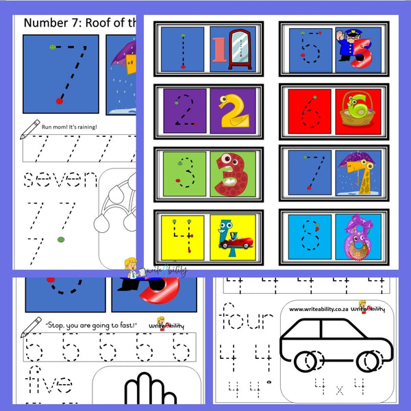 The WriteAbility Number Bundle WriteAbility