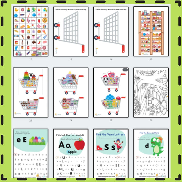 Figuur-Grond Persepsie: Aktiwiteite en Werksvelle WriteAbility