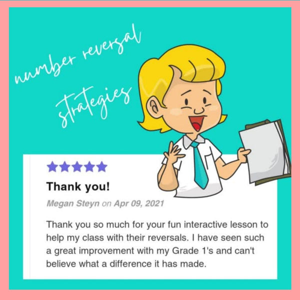 Left Hand Number Reversal Strategy. WriteAbility