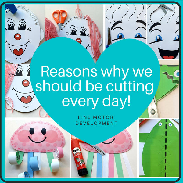 Cutting Skills: Fine Motor Development (Volume 1) WriteAbility