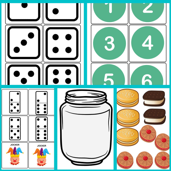Number Games: Fun Activities to develop number concepts (Number 1 to 10) Activities WriteAbility