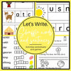 Let's Write: Shuffle Words and Sentences. WriteAbility