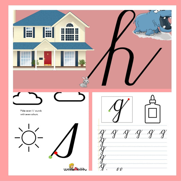 Lopende Skrif: Kleinletters A-Z pakket WriteAbility