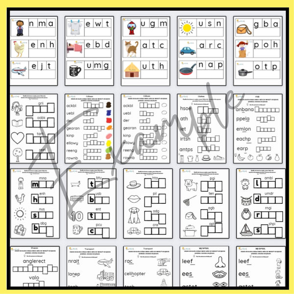 Let's Write: Shuffle Words and Sentences. WriteAbility
