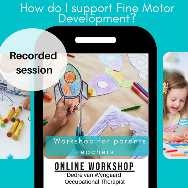 Workshop: Fine Motor Development. Practical tips for teachers and parents WriteAbility