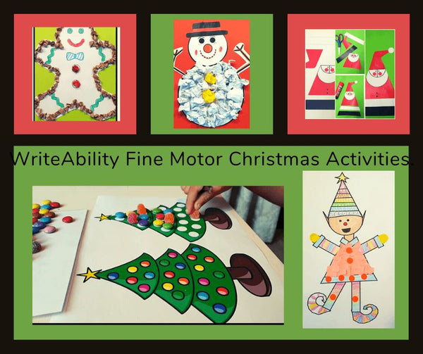 Fine Motor Christmas Activities WriteAbility