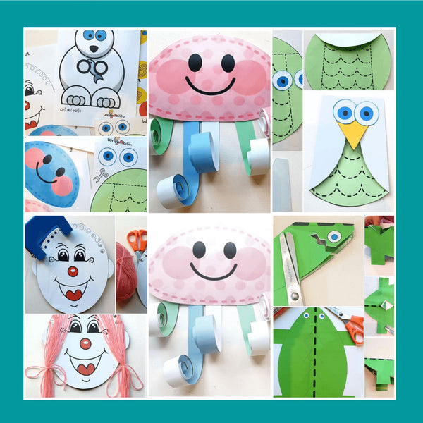 Fynmotoriese Ontwikkelingsprogram- Knipvaardigheid en Fynmotoriese Aktiwiteite Pakket WriteAbility