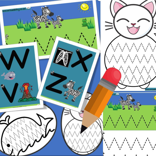 Handskrif: Klankvorming Tik-Tak patroon WriteAbility