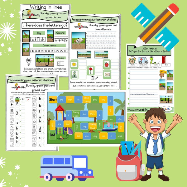 Handwriting Bundle: Writing Sentences WriteAbility