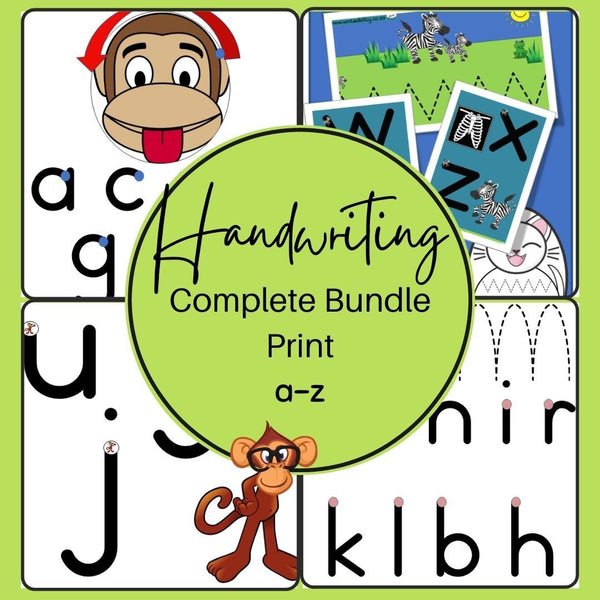 Handwriting: Complete Letter Formation Mega Bundle WriteAbility