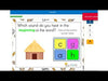 Fun with Beginning Sounds: Digital (online) activity.