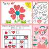 Perceptual and Fine Motor Activities (Valentine's Day) WriteAbility