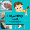 Pre-Writing Lines and Activities To Develop Pencil Control WriteAbility