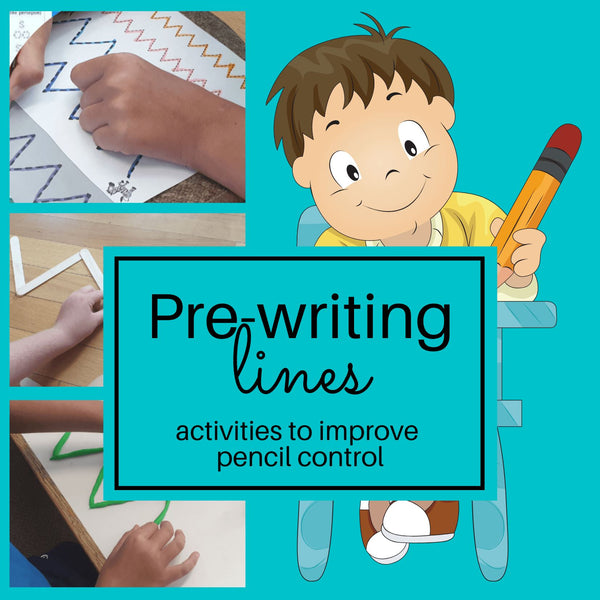 Pre-Writing Lines and Activities To Develop Pencil Control WriteAbility
