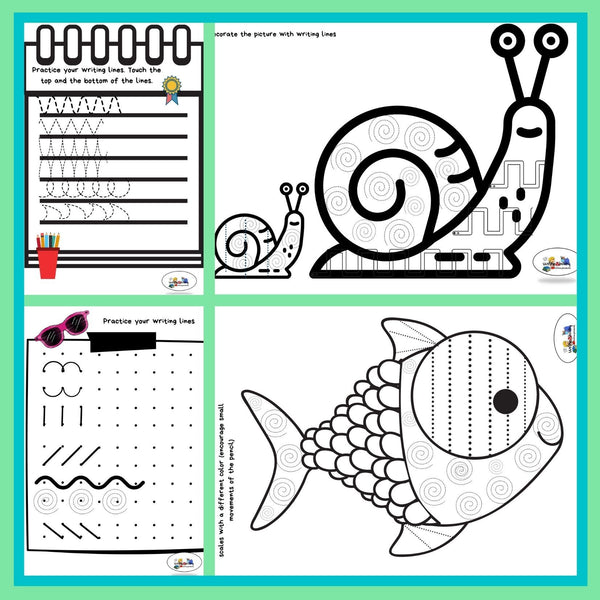 Pre-Writing Lines and Activities To Develop Pencil Control WriteAbility