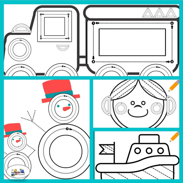 Pre-Writing Tracing Activities WriteAbility