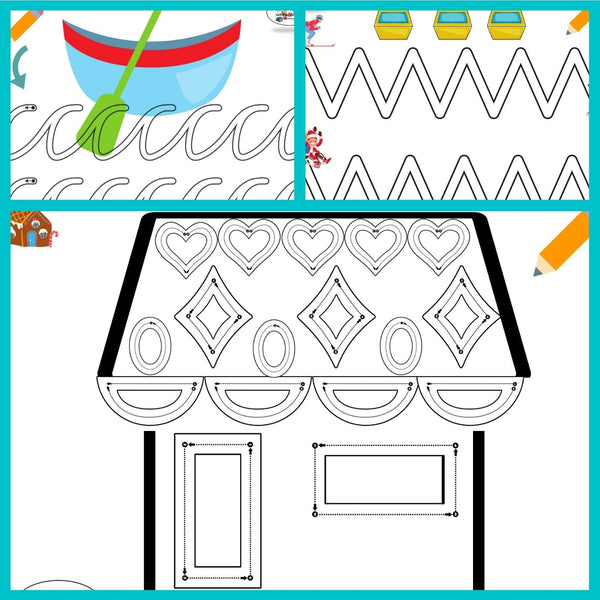 Pre-Writing Tracing Activities WriteAbility