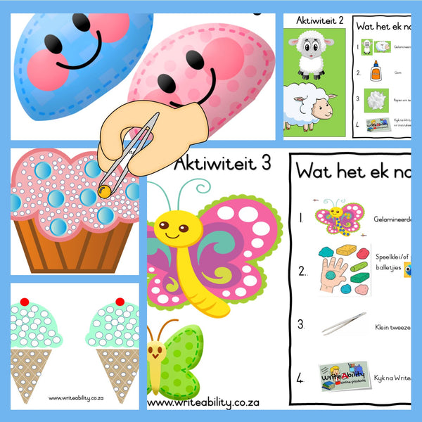 Tricky Fingers Fine Motor Activities WriteAbility