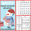 Winter: Perceptual Activities and Worksheets WriteAbility 