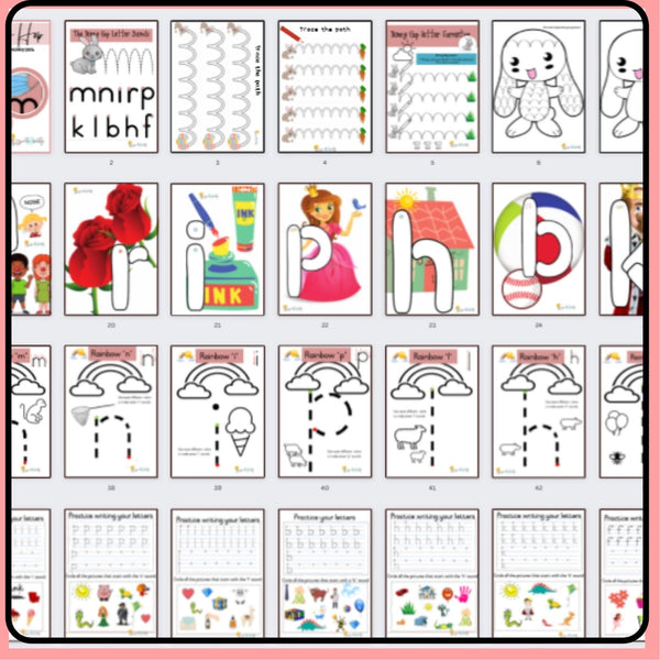 Bunny Hop Letter Formation Activity Bundle WriteAbility 